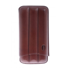 Чехол Jemar XL на 3 сигары Cohiba Behike, натуральная кожа (коричневый) (шт.)